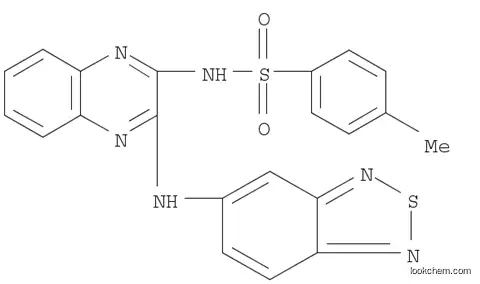 N-[3-(2,1,3-benzothiadiazol-5-ylamino)quinoxalin-2-yl]-4-methylbenzenesulfonamide